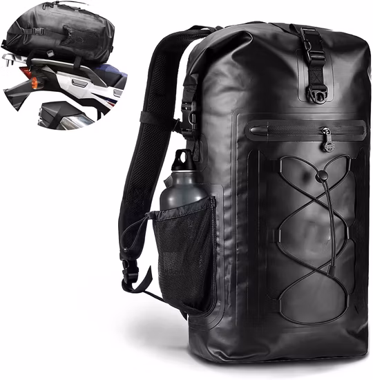 Mochila impermeable de gran capacidad bolsa seca bolsa de viaje para motocicleta al aire libre Bl16085
