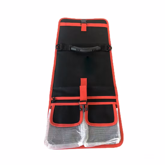 Bolsa impermeable para anzuelos de pesca, bolsa de almacenamiento para anzuelos, bolsa para señuelos de pesca con 19 bolsillos